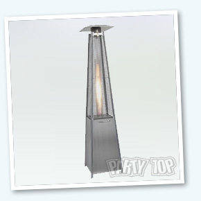 Terrasverwarming piramide