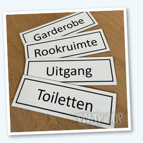 Aanwijsborden