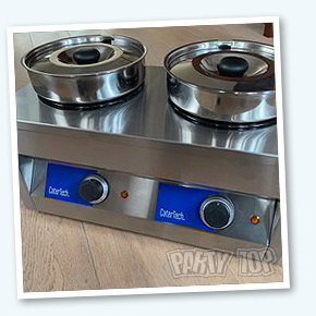 Bain marie hotpot 2x 4,2ltr