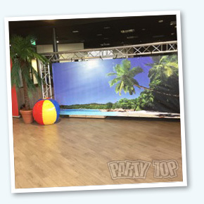 Decor Tropical Beach 3x6m