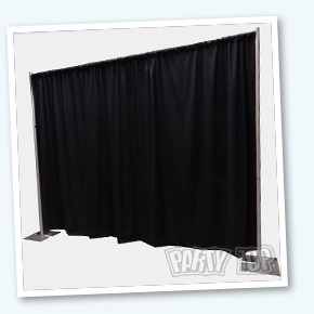 Pipe & Drape backdrop 3x6m