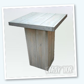 Statafel steigerhout
