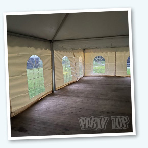 Houten tentvloer