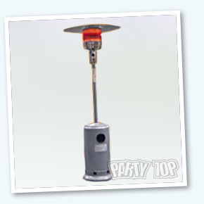 Terrasverwarmer incl. gas